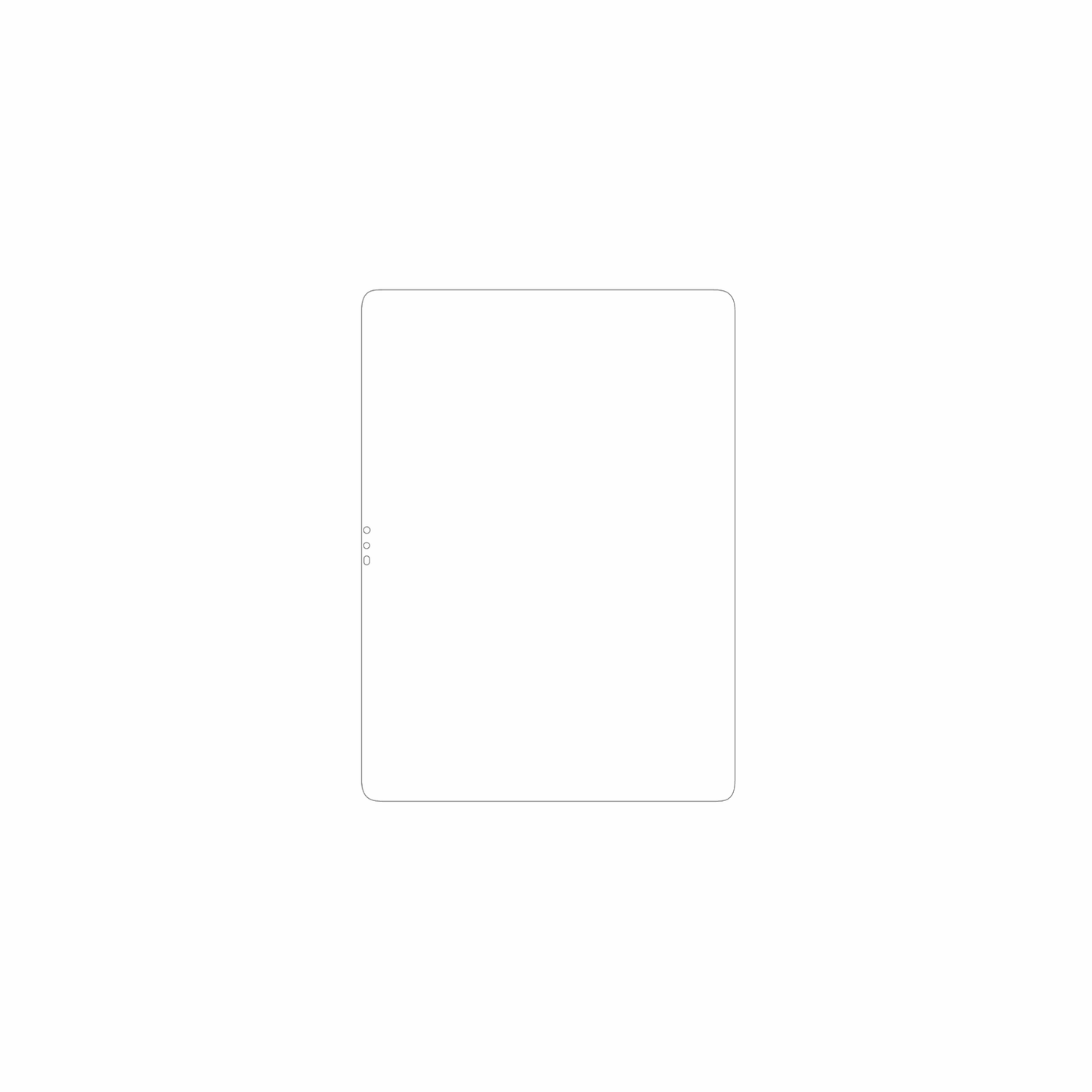 dipos Displayschutz für SVITOO V13, mattierte Oberfläche, geringe Dicke und perfekte Passform