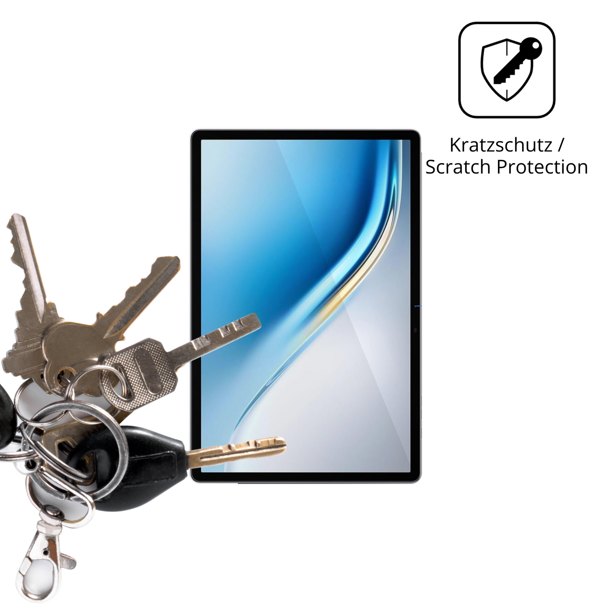 Schutz gegen Kratzer auf dem Svitoo G99 Glas durch Schlüssel oder Ähnliches
