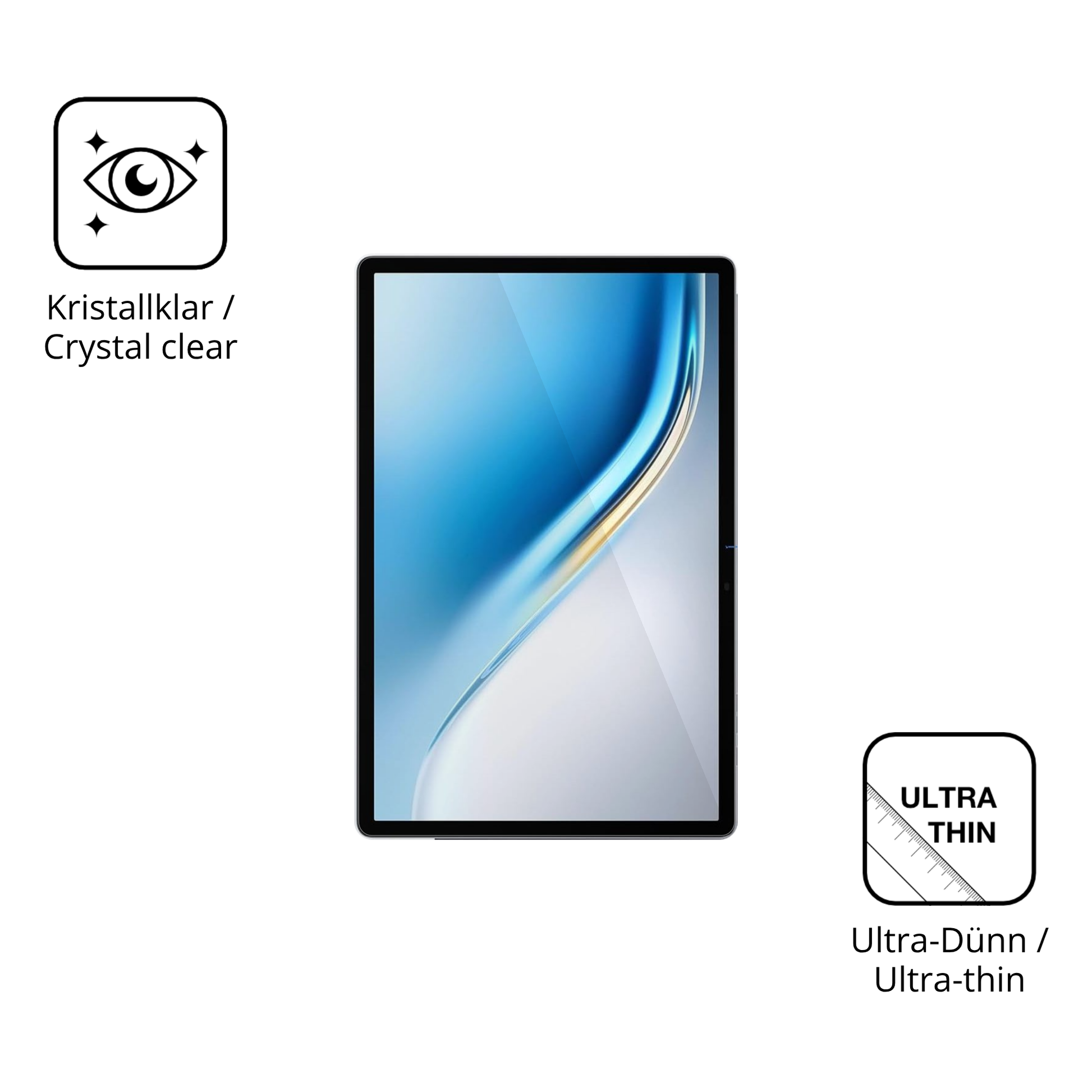 Dünne und klare Folie passend zugeschnitten für Svitoo G99