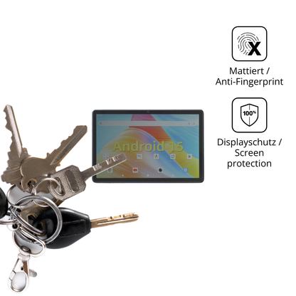 dipos Displayschutz für svitoop11-t11, mattierte Oberfläche, Blickschutzfilter und perfekter Passform