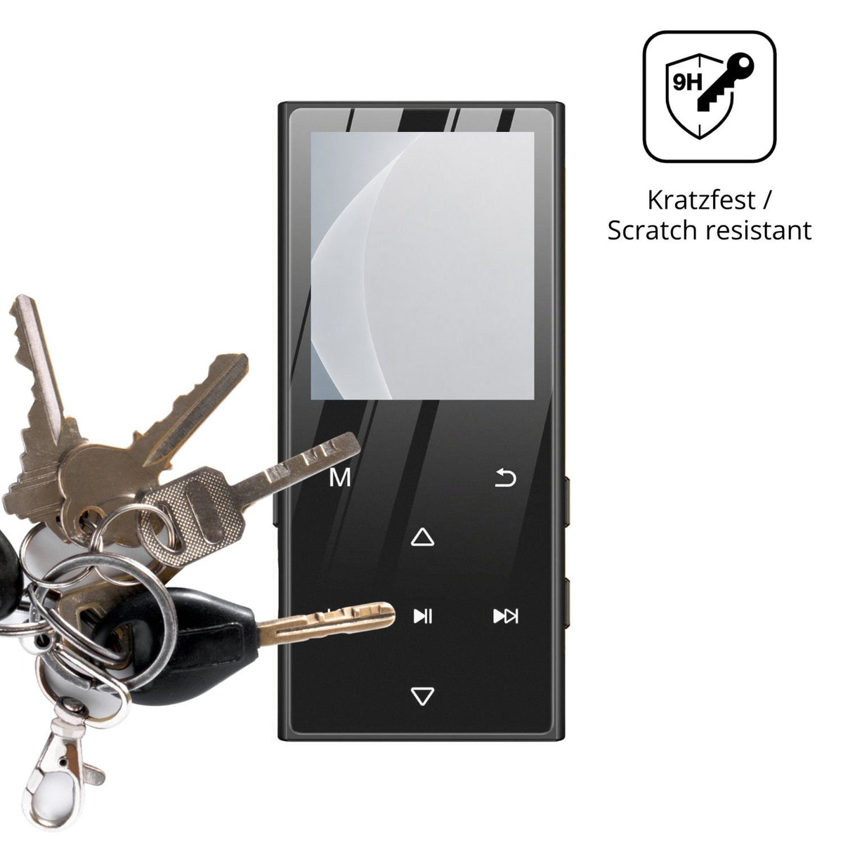 dipos Displayschutz für SWOFY D50, mattierte Oberfläche, robuste Festigkeit und perfekte Passform