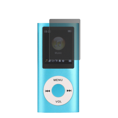 SxhlsellerMP3-Player mit aufgebrachtem dipos Displayschutz, der seitliche Einblicke blockiert