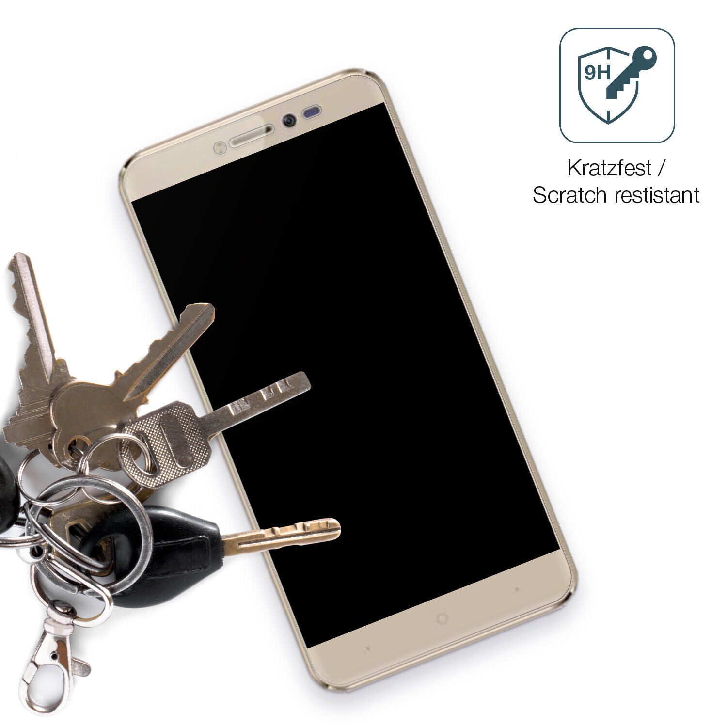 dipos Displayschutz für Symphony i10 Plus, mattierte Oberfläche, robuste Festigkeit und perfekte Passform