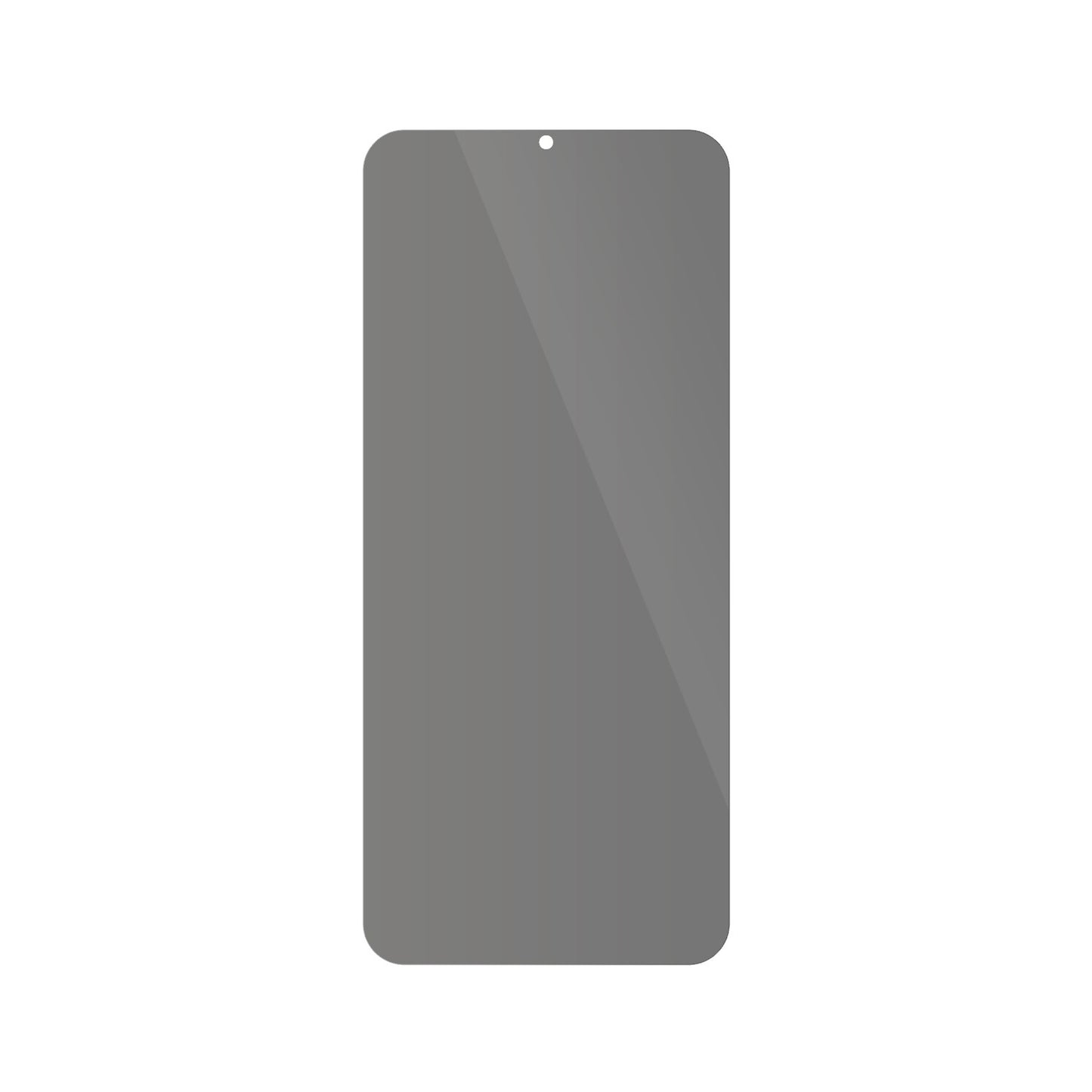 dipos Displayschutz für Symphony Z55, mit Blickschutzfilter und perfekter Passform auch für die Rundungen