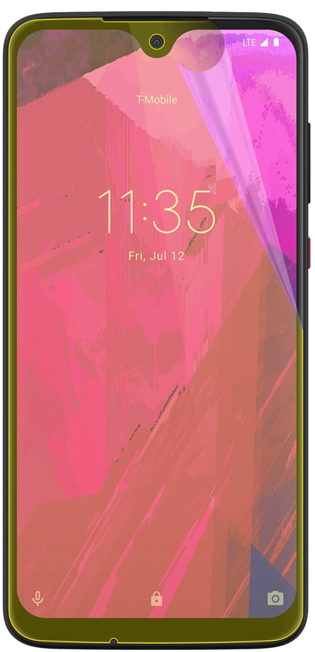 dipos Displayschutz für T-Mobile Revvlry Plus, transparente Oberfläche, geringe Dicke und perfekte Passform