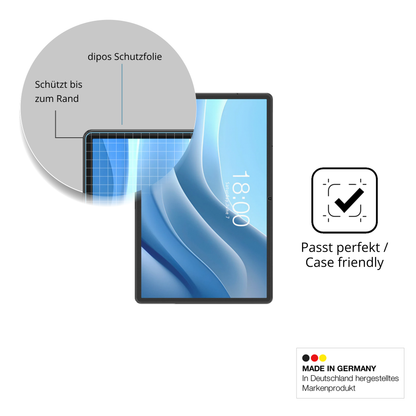 Schutzglasfolie mit optimaler Passform, zur Verwendung mit Hüllen geeignet