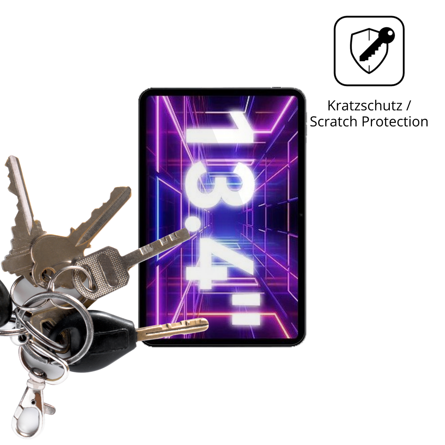 2x Schutzfolie klar für Tabwee T60 Pro 13.4 Zoll Display-Schutzfolie