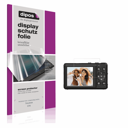 4x Schutzfolie klar für TAUAHA 78 Display-Schutzfolie