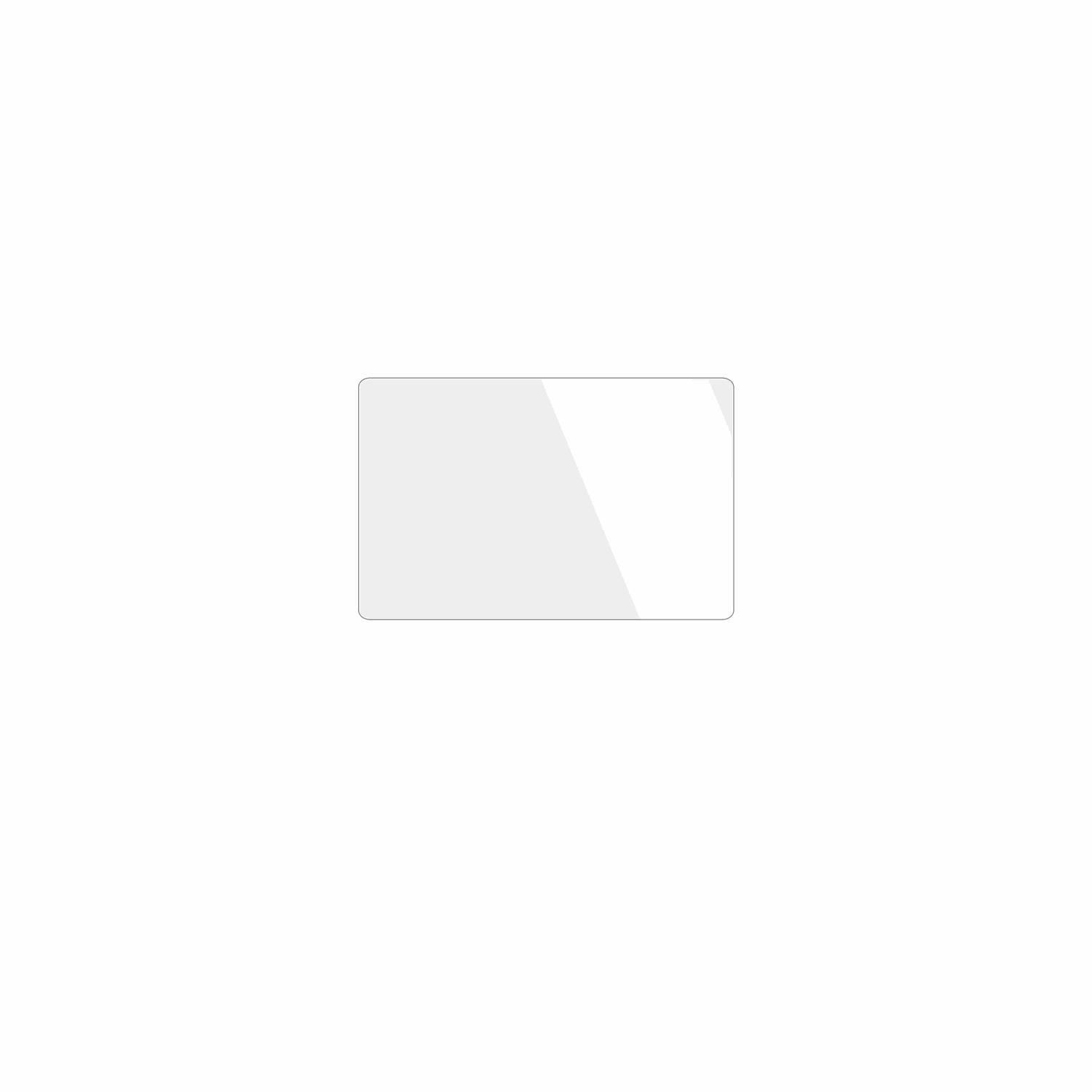 dipos Displayschutz für tcl10.1 zoll 4 gen, transparente Oberfläche, geringe Dicke und perfekte Passform