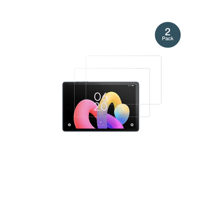 tcl10.1 zoll 4 gen mit aufgebrachter dipos Flex Schutzfolie, glasklare Darstellung ohne Einschränkungen