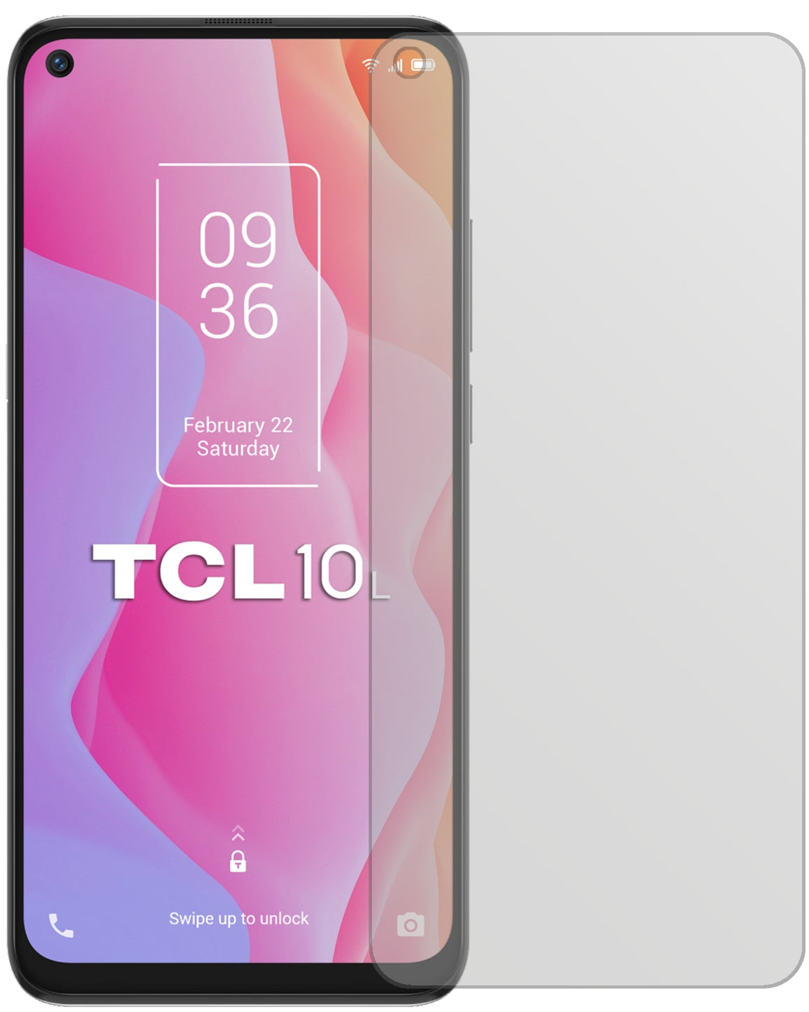 1x Schutzfolie matt für TCL 10L Display-Schutzfolie