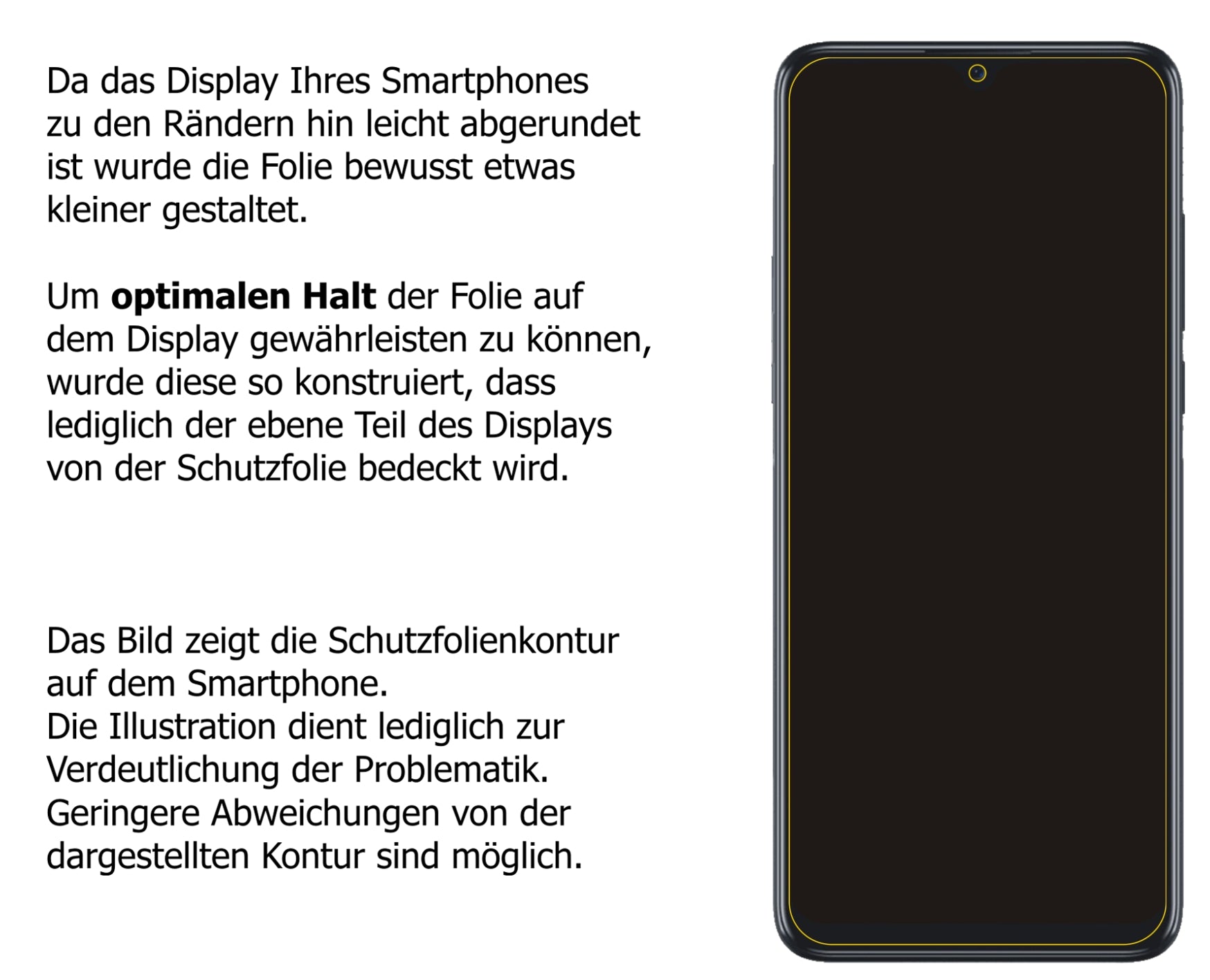 Dünne und klare Folie passend zugeschnitten für TCL 20 SE