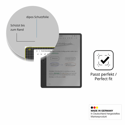 Blickschutzfolie für TCL Note A1 NXTPaper matt Schutzfolie Privacy