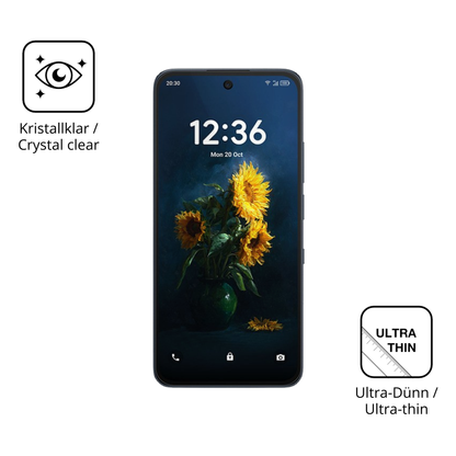 Dünne und klare Folie passend zugeschnitten für TCL NXTpaper 70 Pro