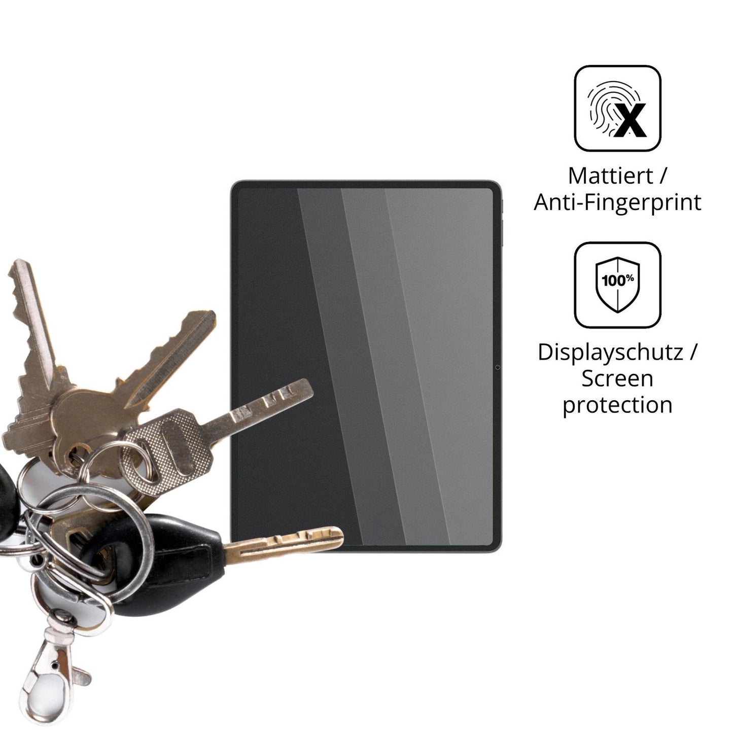 dipos Displayschutz für Teclast ArtPad 13.2 Zoll, mattierte Oberfläche, Blickschutzfilter und perfekter Passform