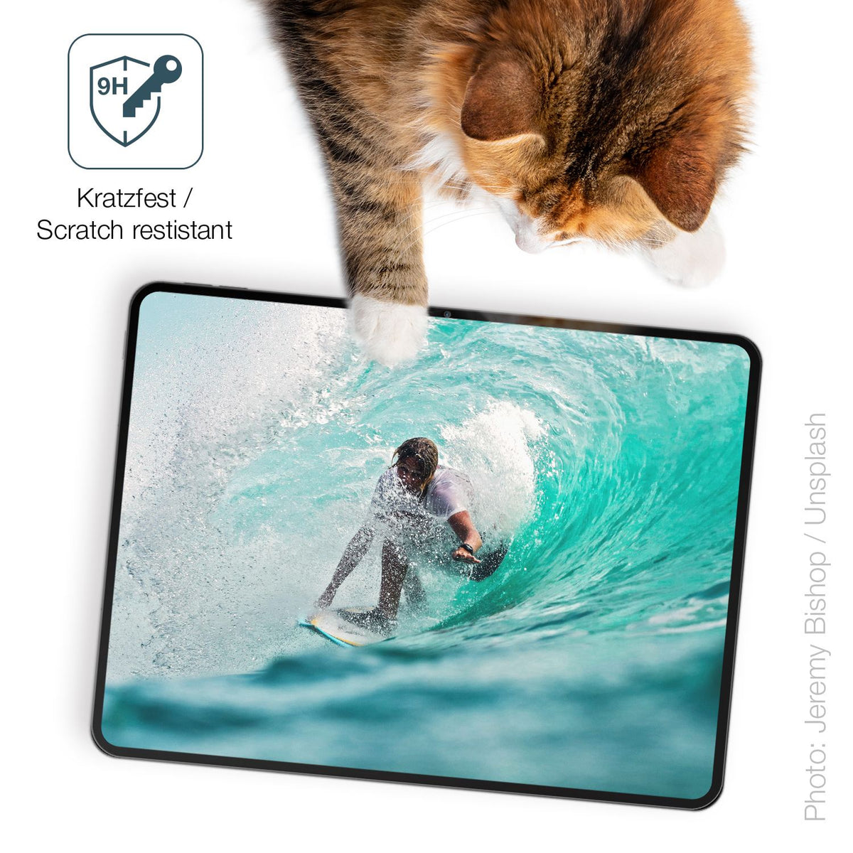dipos Displayschutz für Teclast Artpad Pro 12.7 Zoll, mattierte Oberfläche, robuste Festigkeit und perfekte Passform