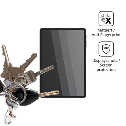 dipos Displayschutz für Teclast H100, mattierte Oberfläche, Blickschutzfilter und perfekter Passform
