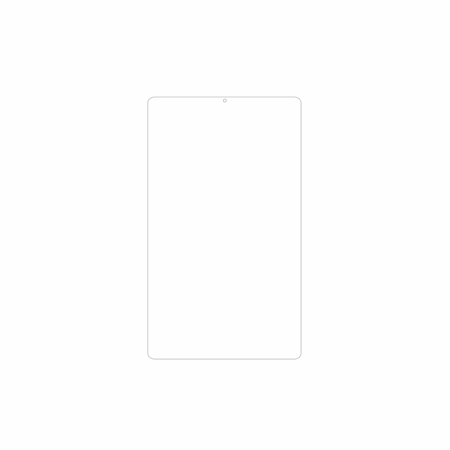 dipos Displayschutz f�r Teclast T50 Mini, mattierte Oberfl�che, geringe Dicke und perfekte Passform
