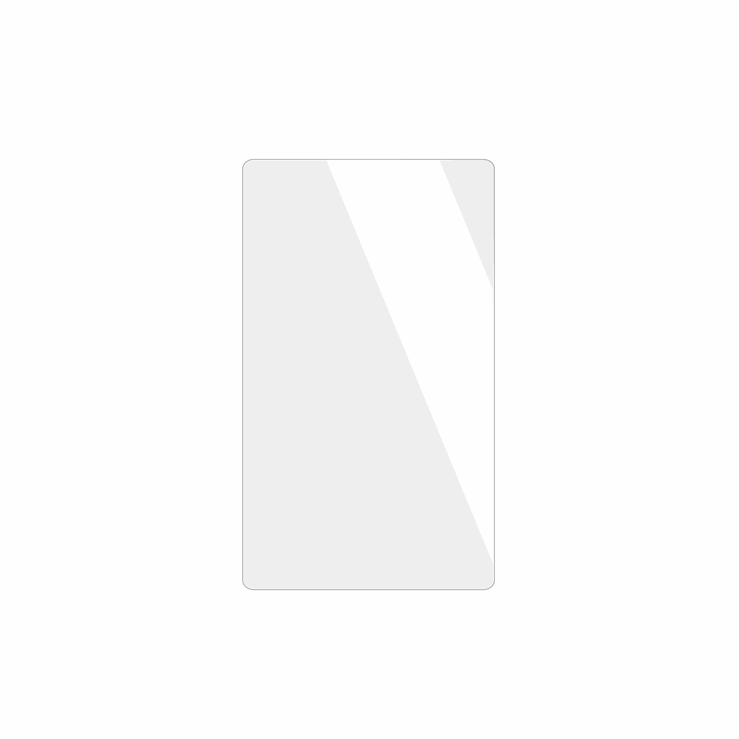 dipos Displayschutz f�r Teclast T50 Mini, transparente Oberfl�che, geringe Dicke und perfekte Passform