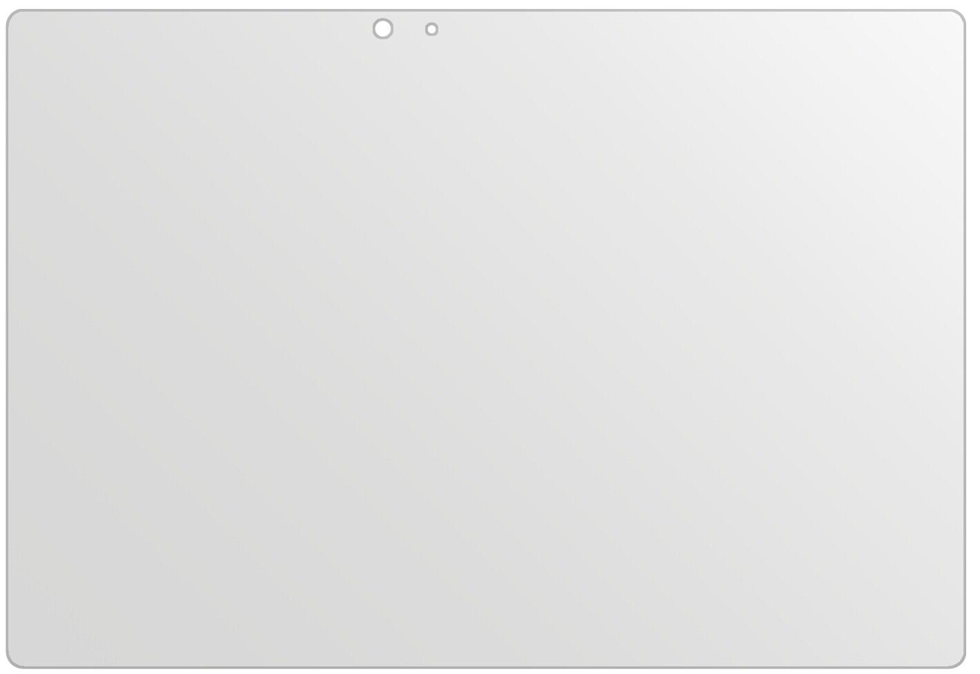 dipos Displayschutz für Teclast TPad T10, mattierte Oberfläche, geringe Dicke und perfekte Passform