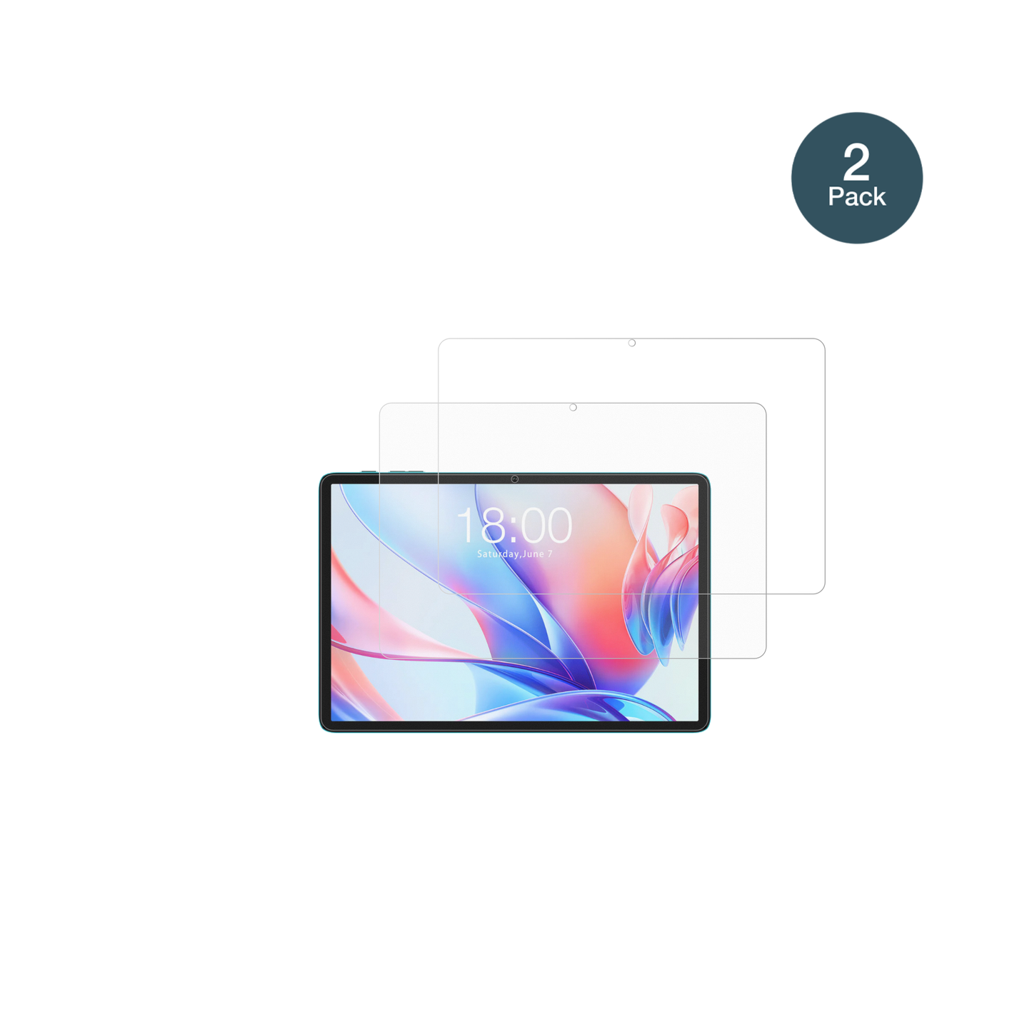 2x 9H Schutzfolie matt für Teclast P30 Panzerfolie