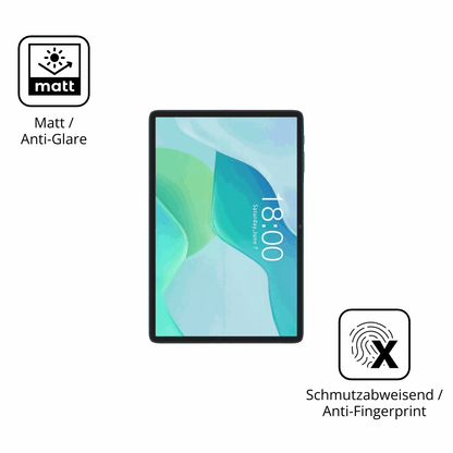 2x Schutzfolie matt für Teclast P33 Display-Schutzfolie