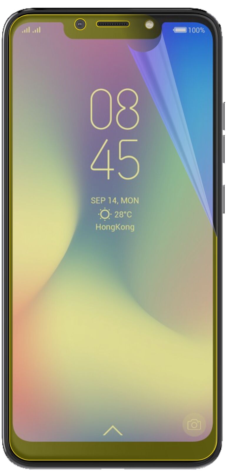 dipos Displayschutz für Tecno Camon 11 Pro, transparente Oberfläche, geringe Dicke und perfekte Passform