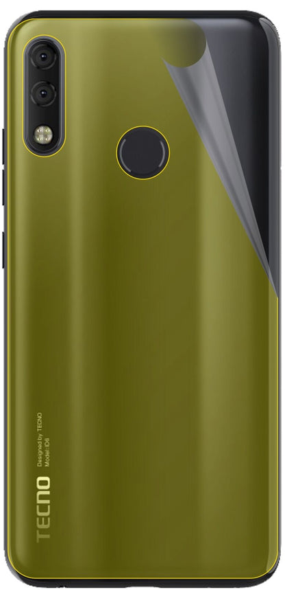 dipos Displayschutz für Tecno Camon 11 Pro Rückseite, transparente Oberfläche, geringe Dicke und perfekte Passform