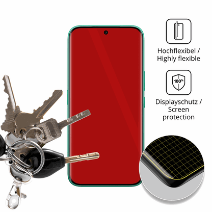 dipos Displayschutz für Tecno Camon 50 Pro, transparente Oberfläche, geringe Dicke und perfekte Passform