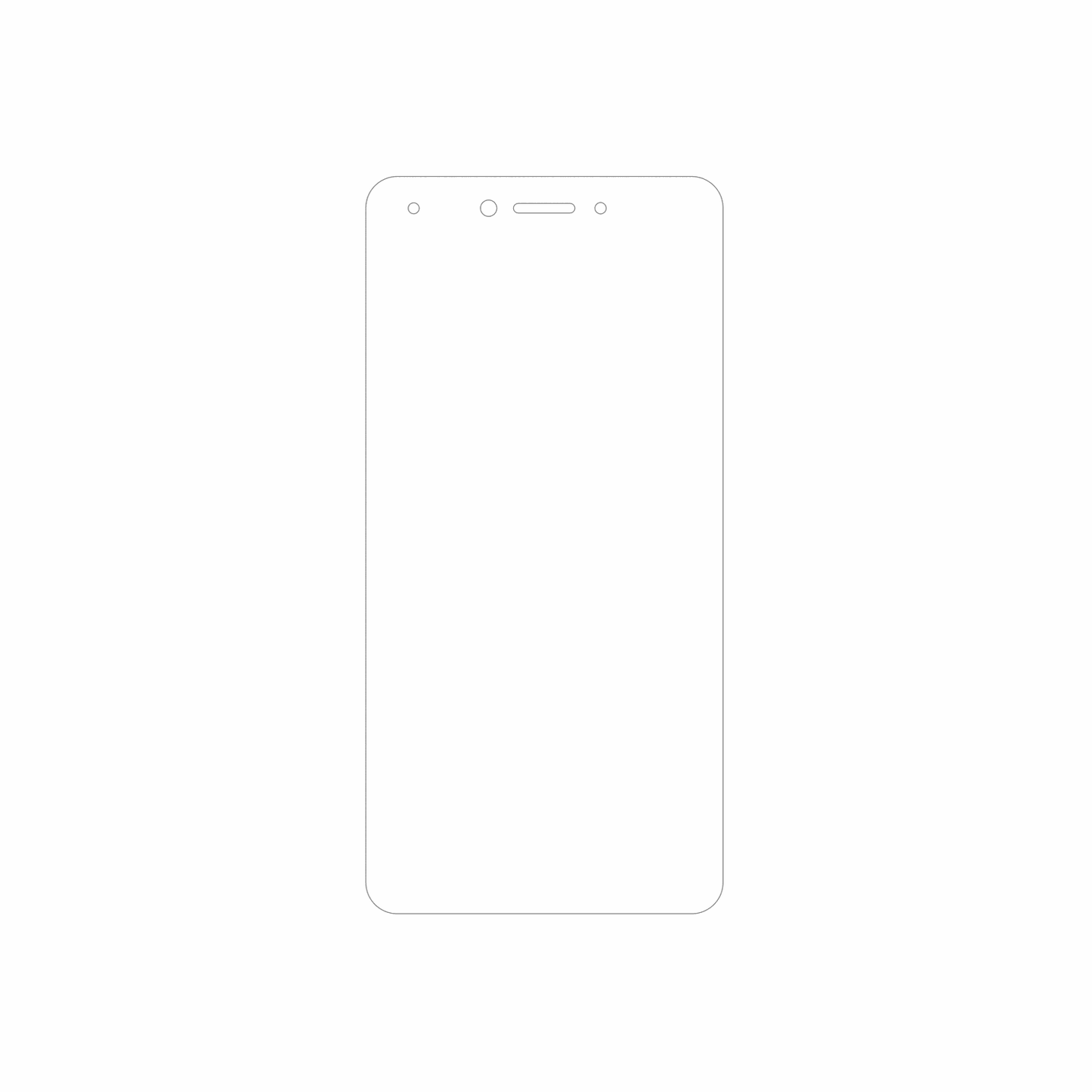 dipos Displayschutz für Tecno Pouvoir 1, mattierte Oberfläche, geringe Dicke und perfekte Passform