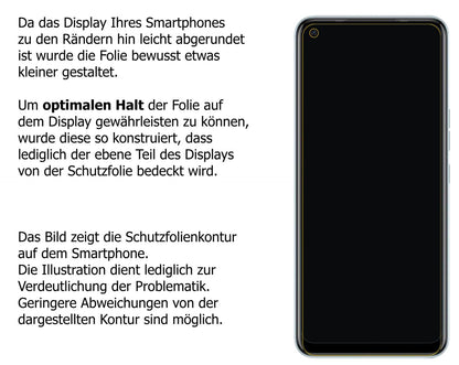 2x Schutzfolie klar für Tecno Camon 16 Display-Schutzfolie