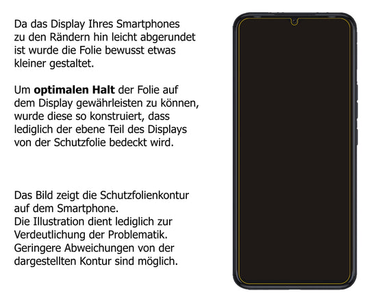 dipos Displayschutz für Tecno Pova Neo, mattierte Oberfläche, robuste Festigkeit und perfekte Passform