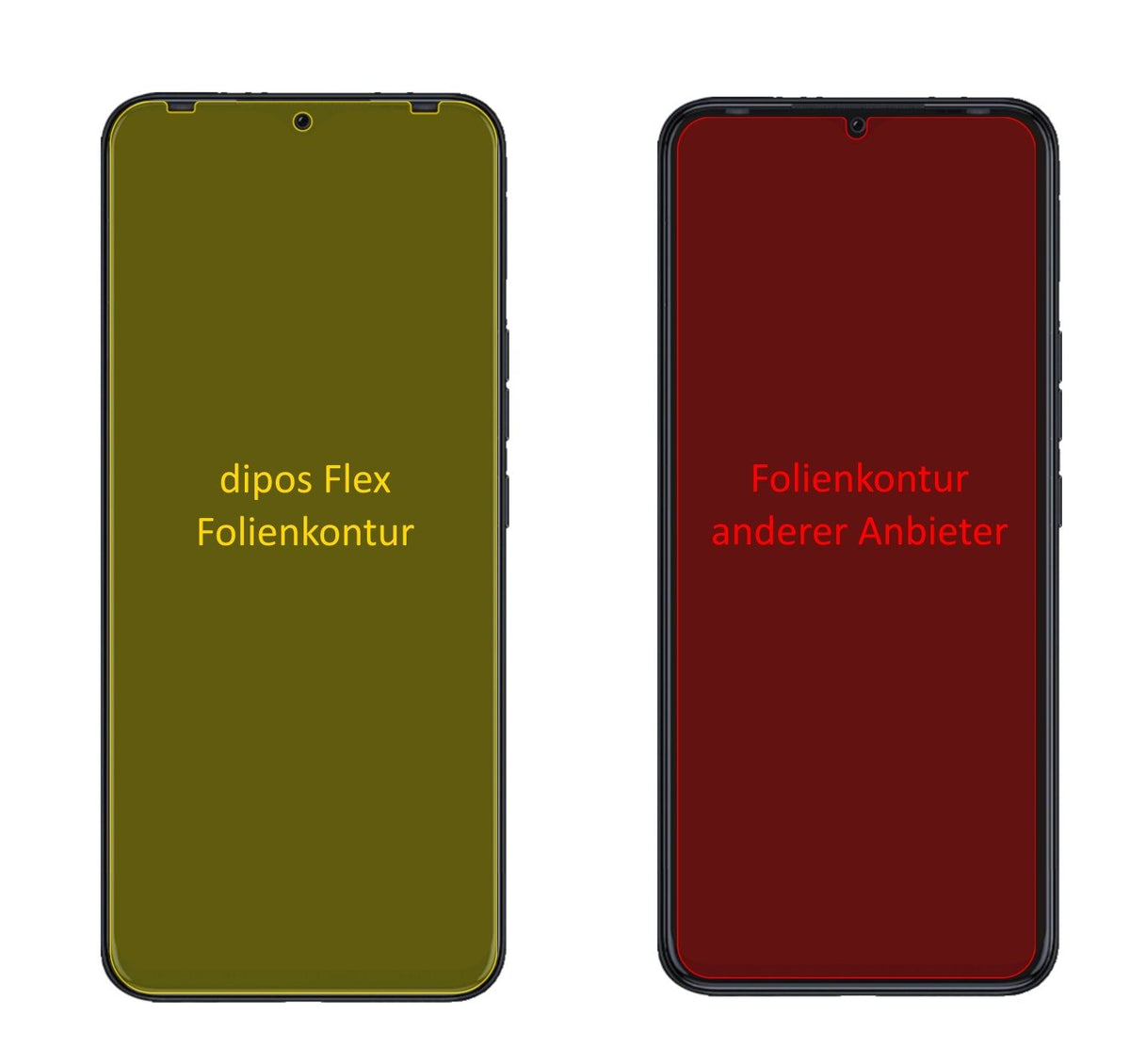 3x 3D Full Cover Schutzfolie für Tecno Pova Neo