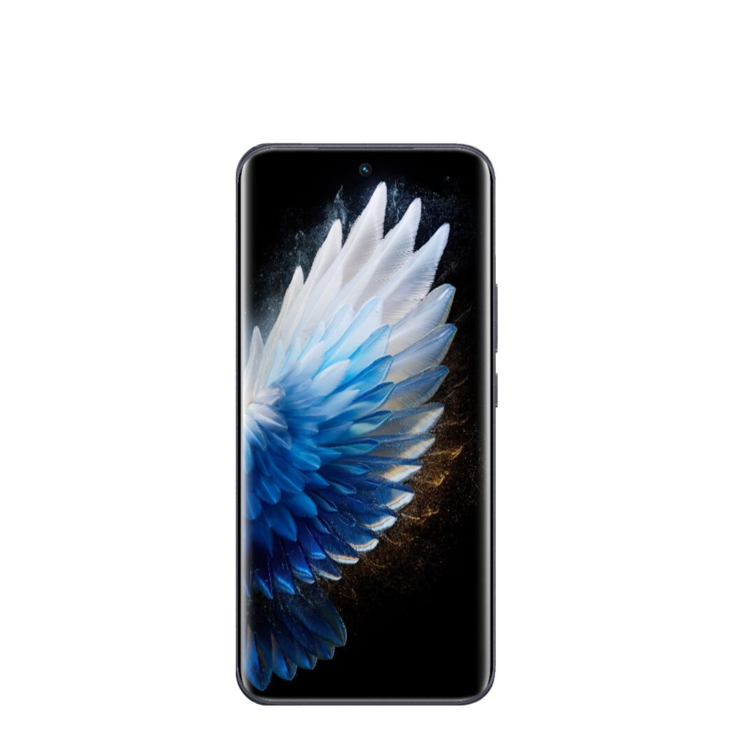 tecnospark 40 pro plus mit aufgebrachter dipos Flex Schutzfolie, die seitliche Einblicke blockiert