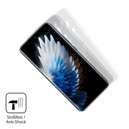 Schutz gegen Kratzer auf dem tecnospark 40 pro plus Glas durch Schlüssel, Stöße gegen die Tischkante oder Stürze