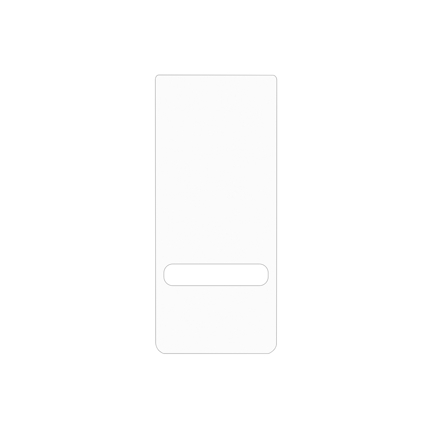 dipos Displayschutz für ThermoMaven P2, mattierte Oberfläche, geringe Dicke und perfekte Passform