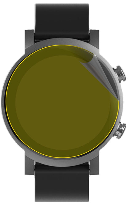 2x 3D Full Cover Schutzfolie für TicWatch E3 Smartwatch