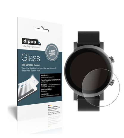 1x 9H Schutzfolie matt für TicWatch E3 Smartwatch Panzerfolie