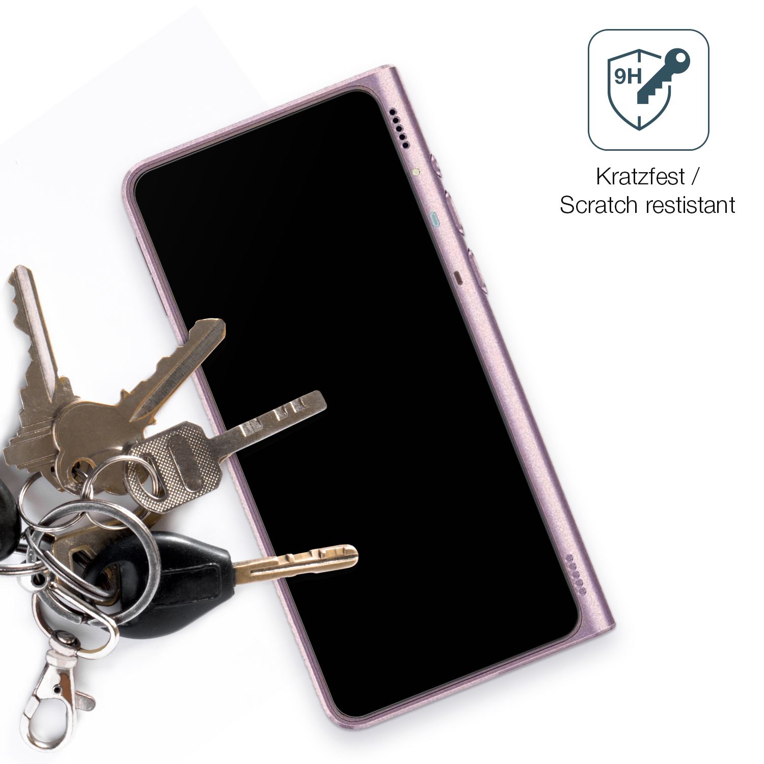 dipos Displayschutz für Timekettle Fluentalk 1, mattierte Oberfläche, robuste Festigkeit und perfekte Passform