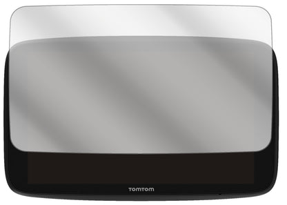 TomTomGO Discover 7 Zoll mit aufgebrachter dipos Displayschutzfolie, glasklare Darstellung ohne Einschränkungen