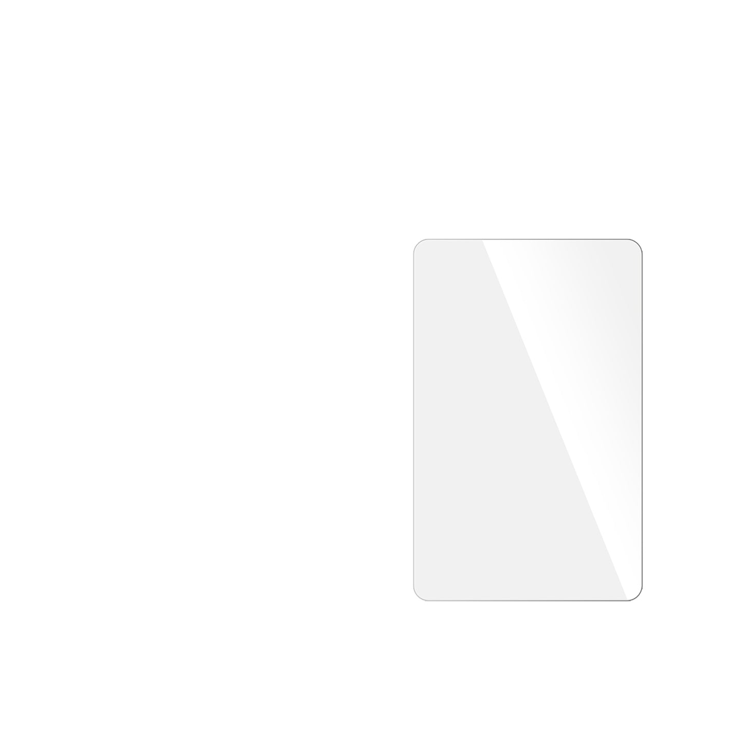 dipos Displayschutz für TOPDON OBD2 AD500, transparente Oberfläche, geringe Dicke und perfekte Passform