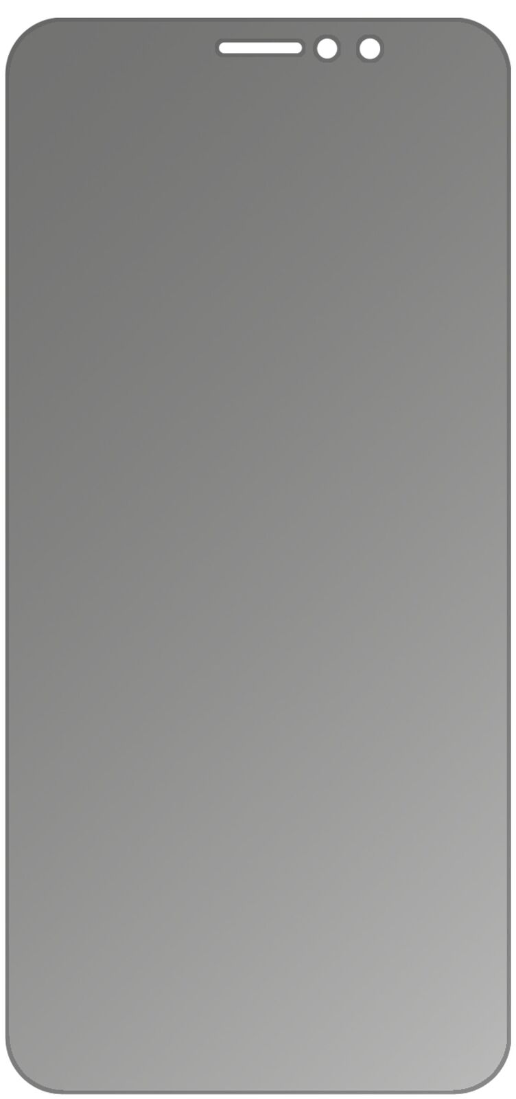 dipos Displayschutz für TP-Link Neffos C7, mattierte Oberfläche, Blickschutzfilter und perfekter Passform