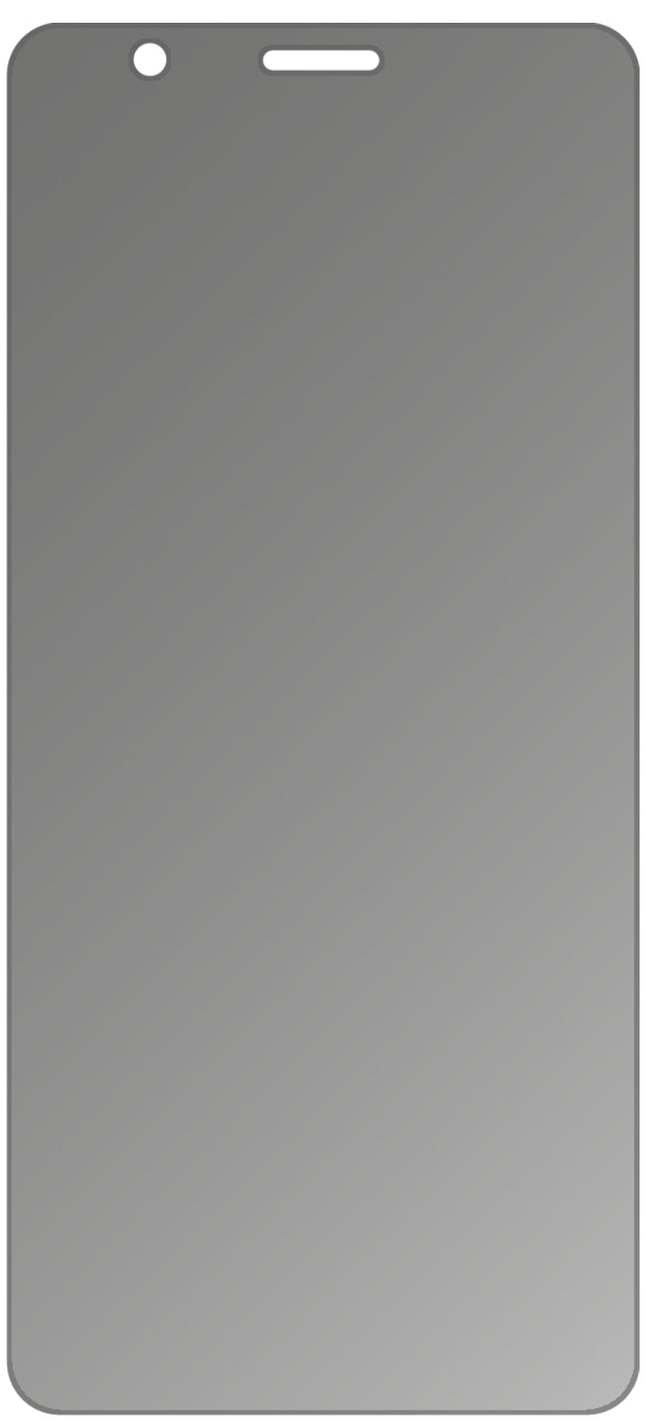 dipos Displayschutz für TP-Link Neffos P1, mattierte Oberfläche, Blickschutzfilter und perfekter Passform