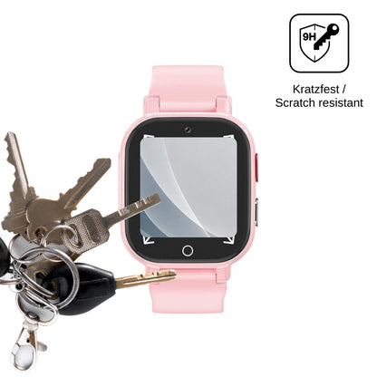 2x 9H Schutzfolie matt für Transformers 4G Kinder Smartwatch Panzerfolie