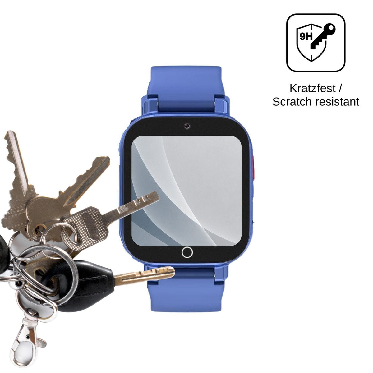 2x 9H Schutzfolie matt für Transformers Smartwatch Kinder 4G Panzerfolie