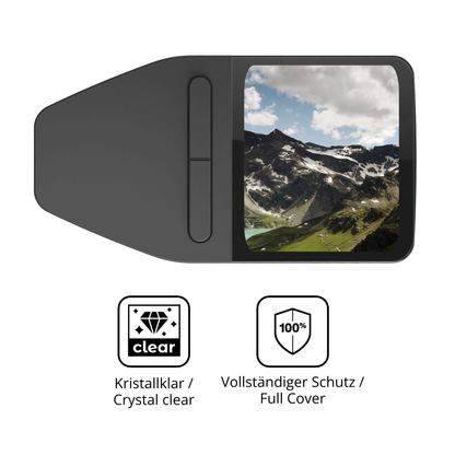 Dünne und klare Folie passend zugeschnitten für Trezor Safe 3