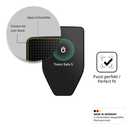 Besonders flexibler Displayschutz mit Anti-Shock-Schicht im Materialmix