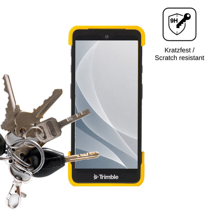 2x 9H Schutzfolie matt für Trimble TDC6 Panzerfolie