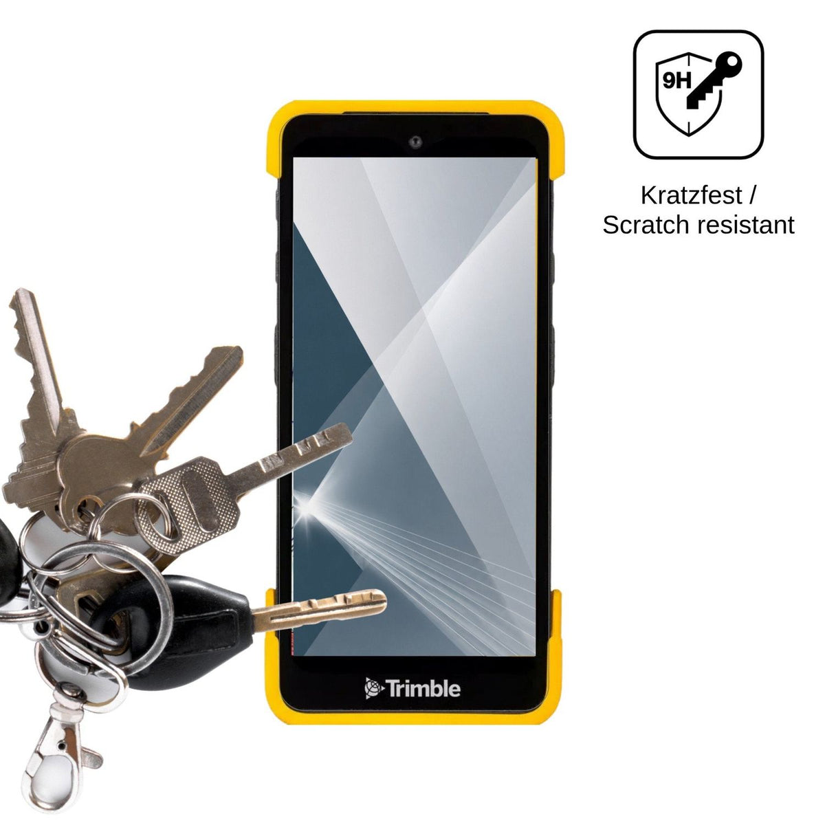 2x 9H Schutzfolie für Trimble TDC6 Panzerfolie