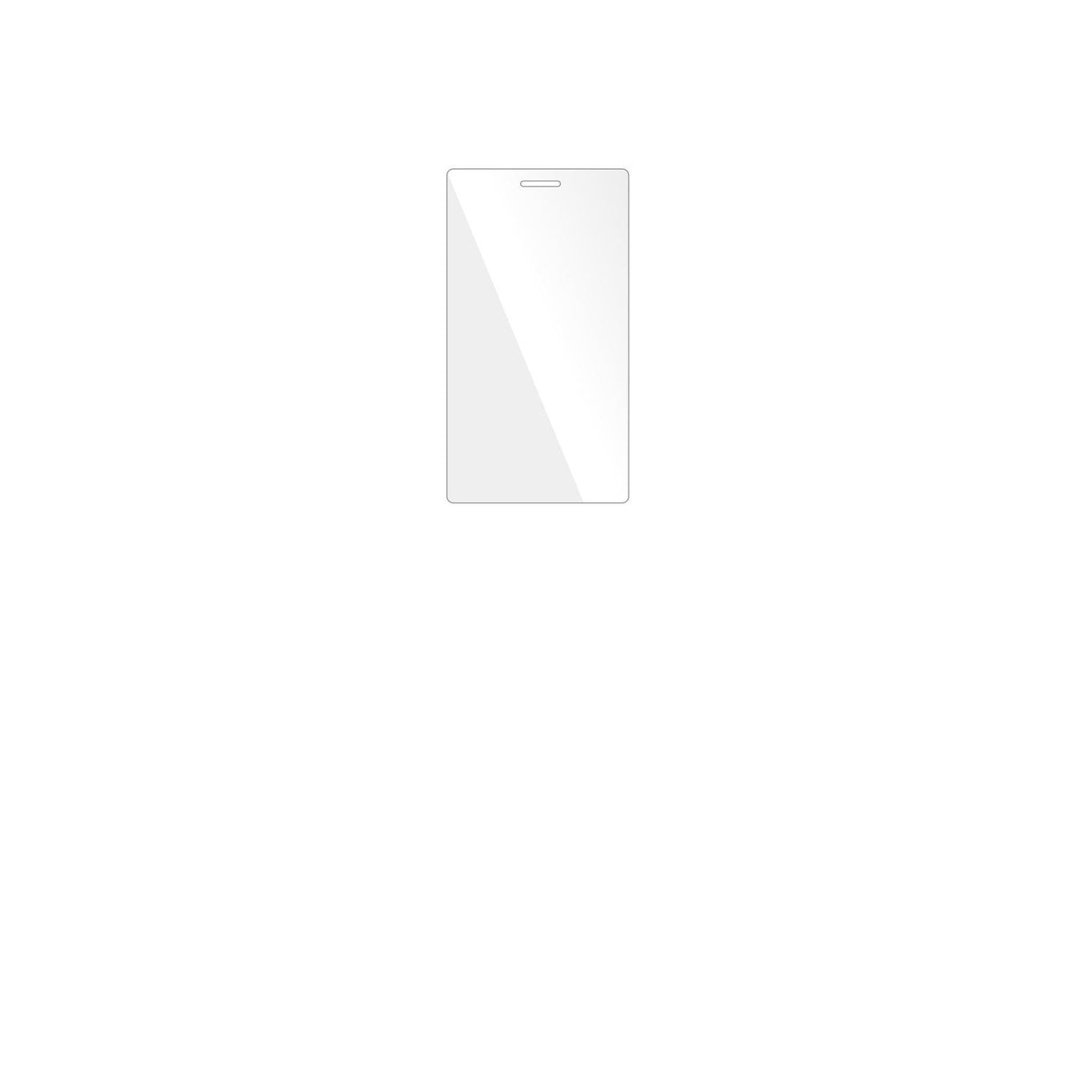 dipos Displayschutz für TTfone TT990 4G, transparente Oberfläche, geringe Dicke und perfekte Passform